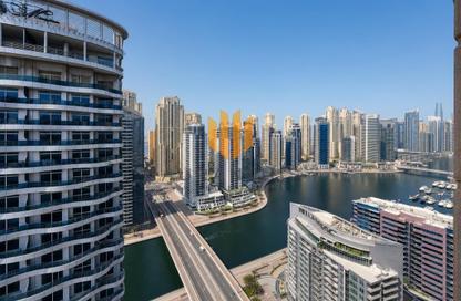 Apartment - 2 - 3 for rent in Zumurud Tower - Dubai Marina - Dubai