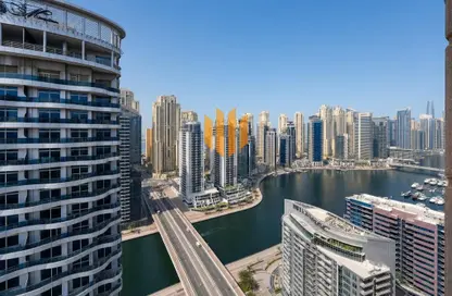 Apartment - 2 Bedrooms - 3 Bathrooms for rent in Zumurud Tower - Dubai Marina - Dubai