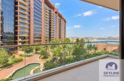 Apartment - 1 - 2 for rent in Sapphire - Tiara Residences - Palm Jumeirah - Dubai