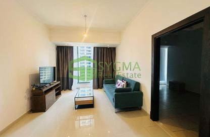 Apartment - 1 Bedroom - 2 Bathrooms for rent in Silverene Tower A - Silverene - Dubai Marina - Dubai
