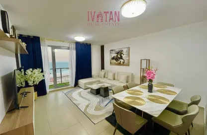 Apartment - 2 Bedrooms - 3 Bathrooms for rent in Pacific Bora Bora - Pacific - Al Marjan Island - Ras Al Khaimah