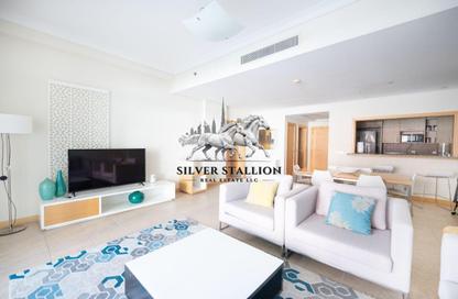 Apartment - 2 Bedrooms - 2 Bathrooms for rent in Al Das - Shoreline Apartments - Palm Jumeirah - Dubai