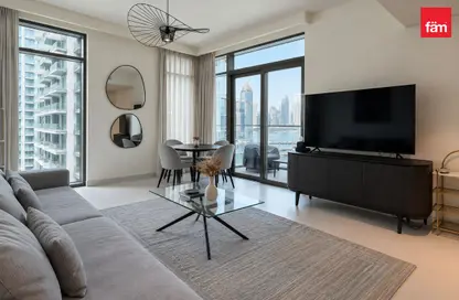 Apartment - 2 Bedrooms - 2 Bathrooms for rent in Marina Vista Tower 2 - Marina Vista - Emaar Beachfront - Dubai Harbour - Dubai