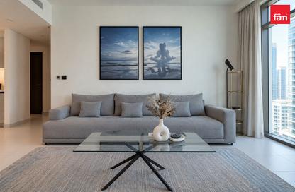 Apartment - 2 - 2 for rent in Marina Vista Tower 2 - Marina Vista - Emaar Beachfront - Dubai Harbour - Dubai