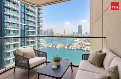 Apartment - 2 - 2 for rent in Marina Vista Tower 2 - Marina Vista - Emaar Beachfront - Dubai Harbour - Dubai