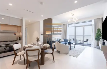 Apartment - 3 Bedrooms - 3 Bathrooms for rent in Marina Vista Tower 2 - Marina Vista - Emaar Beachfront - Dubai Harbour - Dubai
