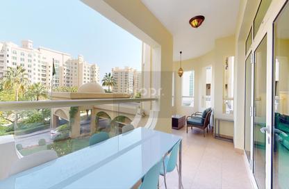 Apartment - 2 Bedrooms - 3 Bathrooms for rent in Jash Hamad - Shoreline Apartments - Palm Jumeirah - Dubai