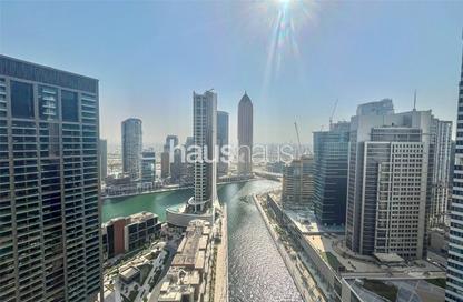 Apartment - 1 - 1 for rent in Peninsula One - Peninsula - Business Bay - Dubai