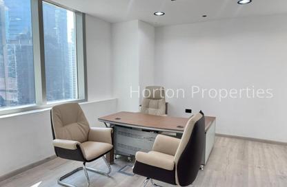 Office Space - Studio - 1 Bathroom for rent in The Prism - Business Bay - Dubai