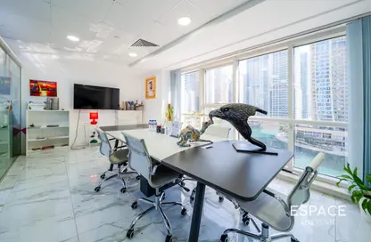 Office Space - Studio - 1 Bathroom for rent in Goldcrest Executive - JLT Cluster C - Jumeirah Lake Towers - Dubai