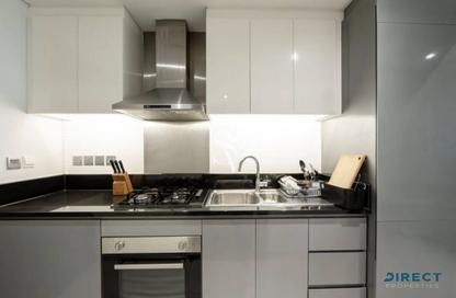 Apartment - Studio - 1 Bathroom for rent in Damac Maison Prive B - Damac Maison Prive - Business Bay - Dubai