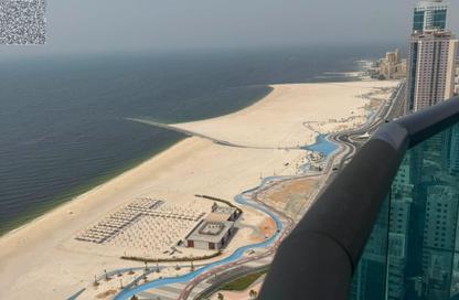 Apartment - 2 Bedrooms - 4 Bathrooms for sale in Ajman Corniche Residences - Ajman Corniche Road - Ajman