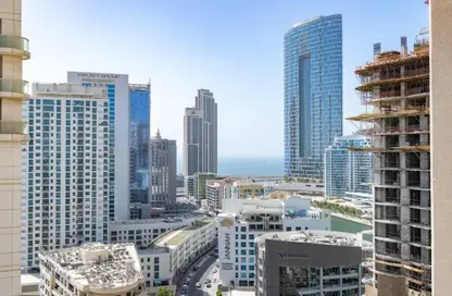 شقة - غرفة نوم - 2 حمامات للبيع في برج مانشستر - دبي مارينا - دبي