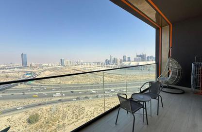 Apartment - 1 Bedroom - 2 Bathrooms for rent in Binghatti LUNA - District 12 - Jumeirah Village Circle - Dubai