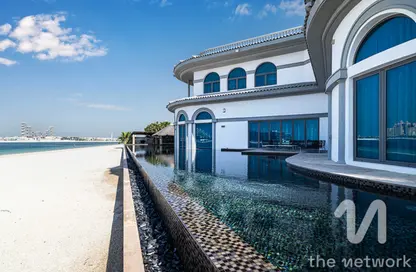 Villa - 5 Bedrooms - 7 Bathrooms for rent in Signature Villas Frond K - Signature Villas - Palm Jumeirah - Dubai