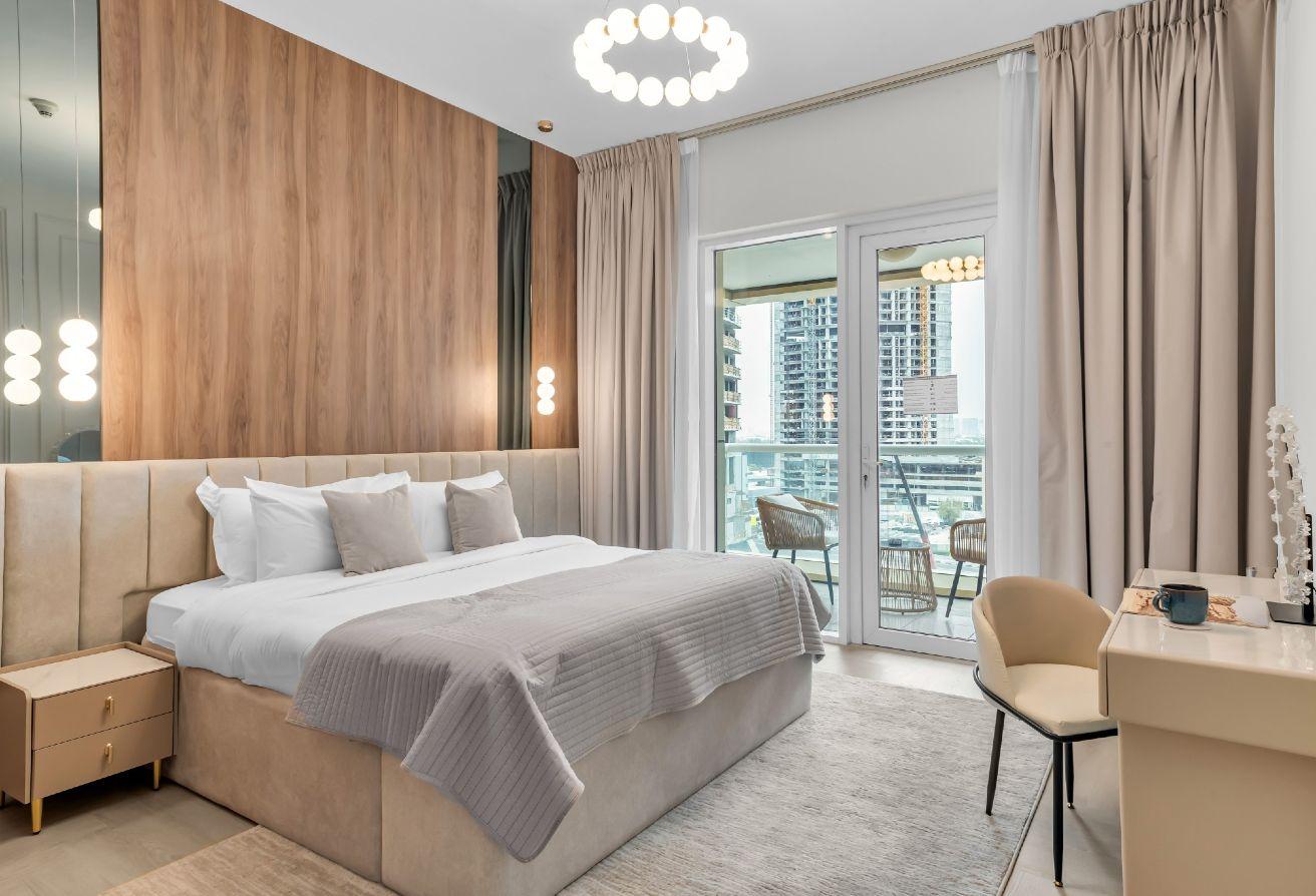 Upgraded bright 1BR|Wide balcony| Luxury Furnished photo 4