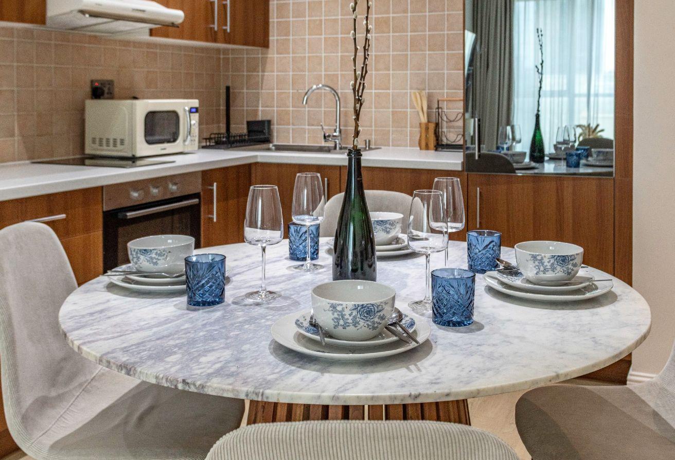 Upgraded bright 1BR|Wide balcony| Luxury Furnished photo 10