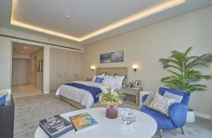 Apartment - Studio - 1 Bathroom for rent in The Palm Tower - Palm Jumeirah - Dubai
