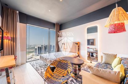 Apartment - Studio - 1 Bathroom for rent in Mama Shelter Residences - Business Bay - Dubai