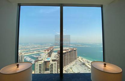 Apartment - Studio - 1 Bathroom for rent in The Palm Tower - Palm Jumeirah - Dubai