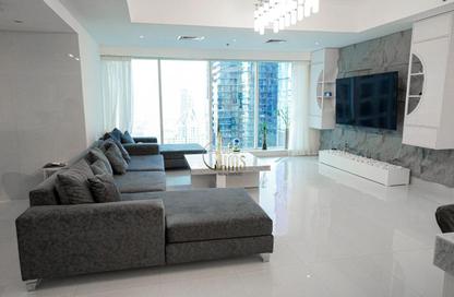 Apartment - 3 Bedrooms - 5 Bathrooms for rent in Emirates Crown - Dubai Marina - Dubai