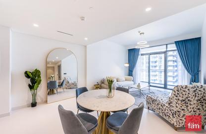 شقة - غرفة نوم - 1 حمام للايجار في برج Marina Vista 2 - مارينا فيستا - إعمار بيتشفرونت - دبي هاربور - دبي