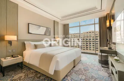 النزل و الشقق الفندقية - 2 غرف نوم - 2 حمامات للايجار في نخلة جميرا - دبي