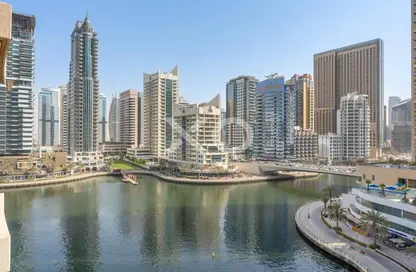 شقة - غرفة نوم - 2 حمامات للايجار في برج سانيبال - بارك أيلندز - دبي مارينا - دبي