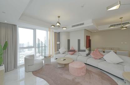 Apartment - 3 Bedrooms - 4 Bathrooms for rent in Leaf Tower - Tamouh - Al Reem Island - Abu Dhabi