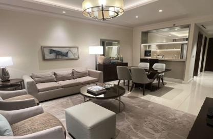 Apartment - 1 - 1 for rent in The Address Residence Fountain Views 1 - The Address Residence Fountain Views - Downtown Dubai - Dubai