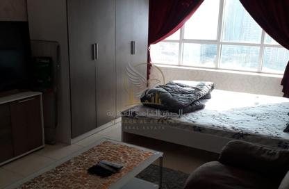 Apartment - Studio - 1 for rent in Orient Tower 1 - Orient Towers - Al Bustan - Ajman