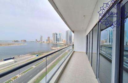 Apartment - 3 Bedrooms - 4 Bathrooms for rent in Beach Tower 2 - Al Khan Lagoon - Al Khan - Sharjah Apartment - 3 Bedrooms - 4 Bathrooms for rent in Beach Tower 2 - Al Khan Lagoon - Al Khan - Sharjah