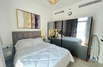 Apartment - 1 Bedroom - 2 Bathrooms for rent in AURA by Grovy - District 14 - Jumeirah Village Circle - Dubai