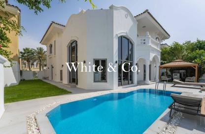Villa - 5 Bedrooms - 6 Bathrooms for rent in Garden Homes Frond B - Garden Homes - Palm Jumeirah - Dubai
