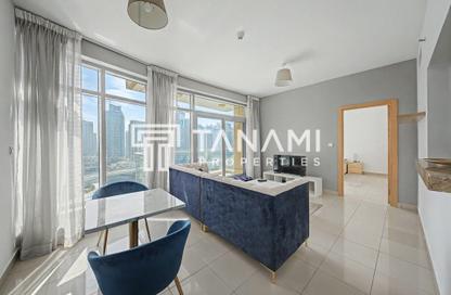 Apartment - 1 Bedroom - 2 Bathrooms for rent in Fairfield Tower - Park Island - Dubai Marina - Dubai