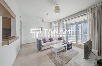 Apartment - 1 Bedroom - 2 Bathrooms for rent in Fairfield Tower - Park Island - Dubai Marina - Dubai