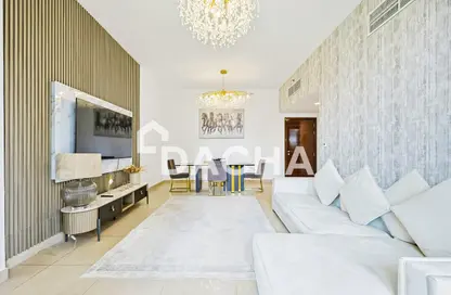 شقة - 2 غرف نوم - 2 حمامات للايجار في برج التألق 2 - أبراج البريق - دبي مارينا - دبي