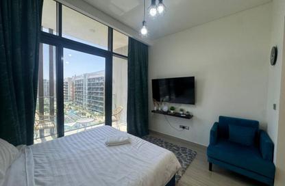 Apartment - Studio - 1 Bathroom for rent in Azizi Riviera 24 - Azizi Riviera - Meydan One - Meydan - Dubai