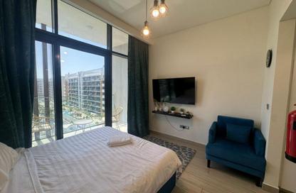 Apartment - Studio - 1 Bathroom for rent in Azizi Riviera 24 - Azizi Riviera - Meydan One - Meydan - Dubai