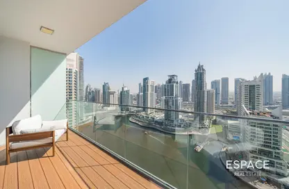 شقة - 2 غرف نوم - 4 حمامات للايجار في ليف ريزيدينس - دبي مارينا - دبي