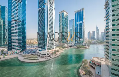 شقة - 2 غرف نوم - 4 حمامات للايجار في برج السيف 3 - برجي السيف - (JLT) مجمع U - أبراج بحيرات الجميرا - دبي
