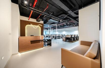 Office Space - Studio - 1 Bathroom for rent in The Exchange - Business Bay - Dubai