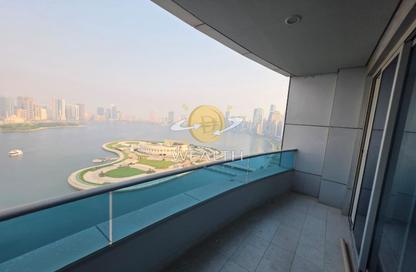 Apartment - 4 - 5 for rent in Blue Tower - Al Majaz 3 - Al Majaz - Sharjah
