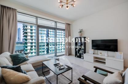 شقة - 2 غرف نوم - 2 حمامات للايجار في برج Beach Vista 1 - بيتش فيستا - إعمار بيتشفرونت - دبي هاربور - دبي