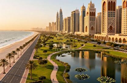 Apartment - 1 Bedroom - 2 Bathrooms for sale in Faradis Tower - Al Mamzar - Sharjah - Sharjah