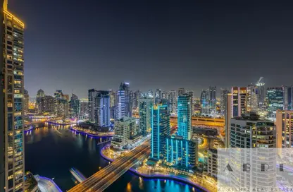 شقة - 2 غرف نوم - 4 حمامات للبيع في برج كنتننتال - دبي مارينا - دبي