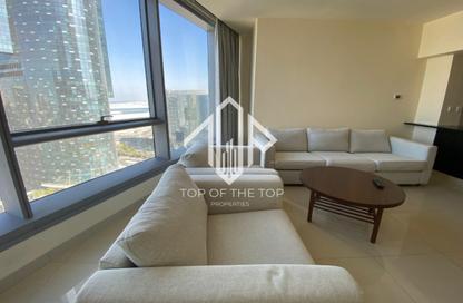 Apartment - 1 - 2 for rent in Sun Tower - Shams Abu Dhabi - Al Reem Island - Abu Dhabi
