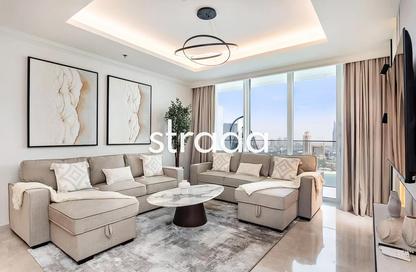 Apartment - 2 Bedrooms - 2 Bathrooms for sale in Palace Beach Residence Tower 2 - Palace Beach Residence - EMAAR Beachfront - Dubai Harbour - Dubai
