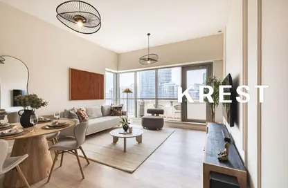 شقة - غرفة نوم - 2 حمامات للايجار في بوليفارد سنترال 1 - أبراج بوليفارد سنترال - وسط مدينة دبي - دبي