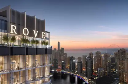 Apartment - Studio - 1 Bathroom for sale in Rove Home Dubai Marina - Dubai Marina - Dubai